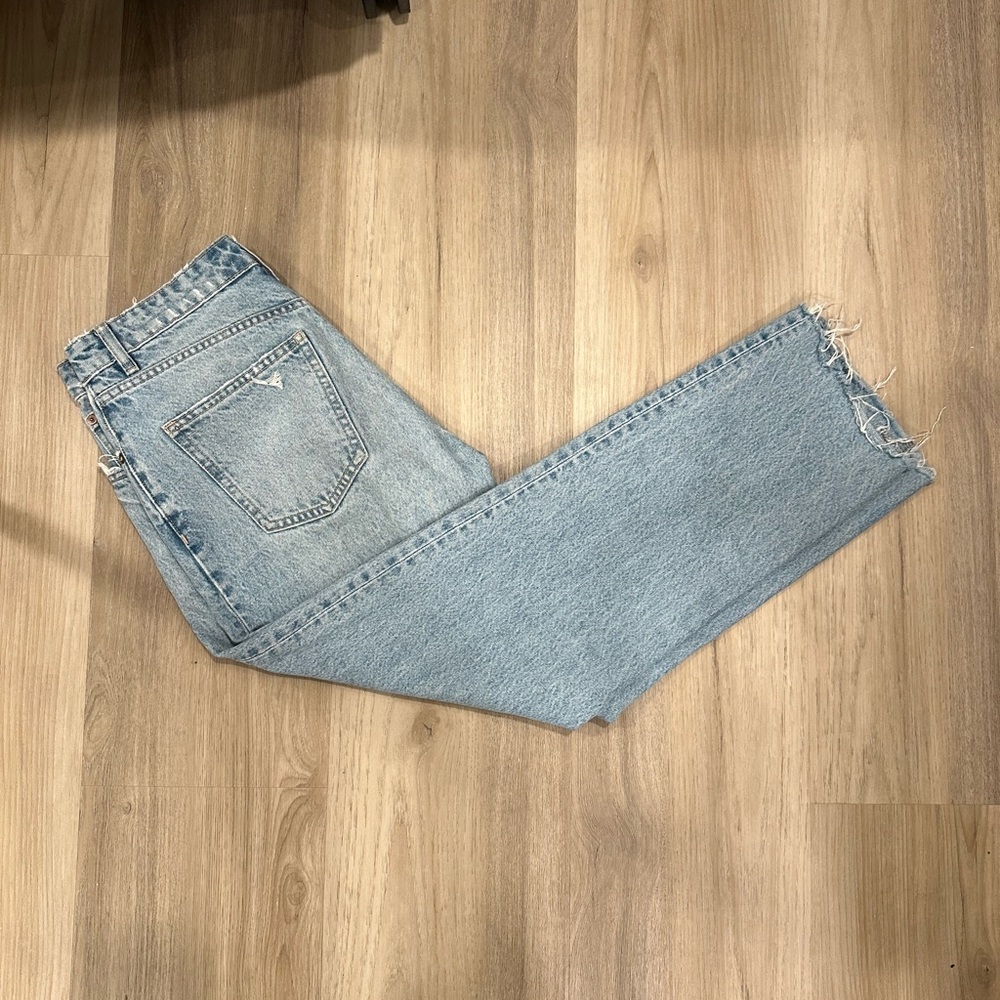 Zara Light Blue Button-Fly Jeans size 6